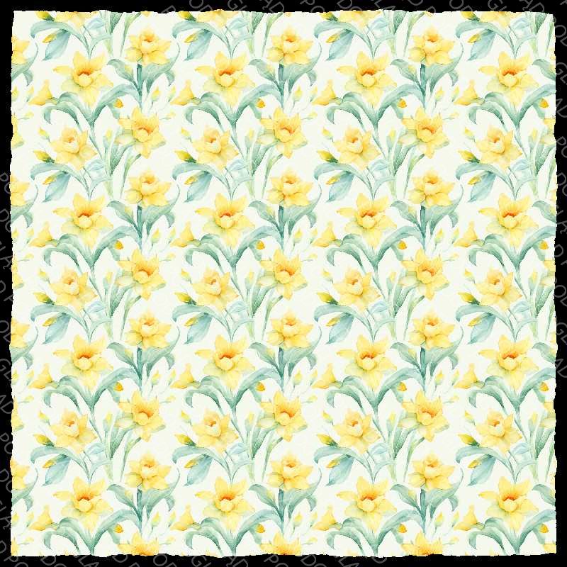 Watercolor Daffodils